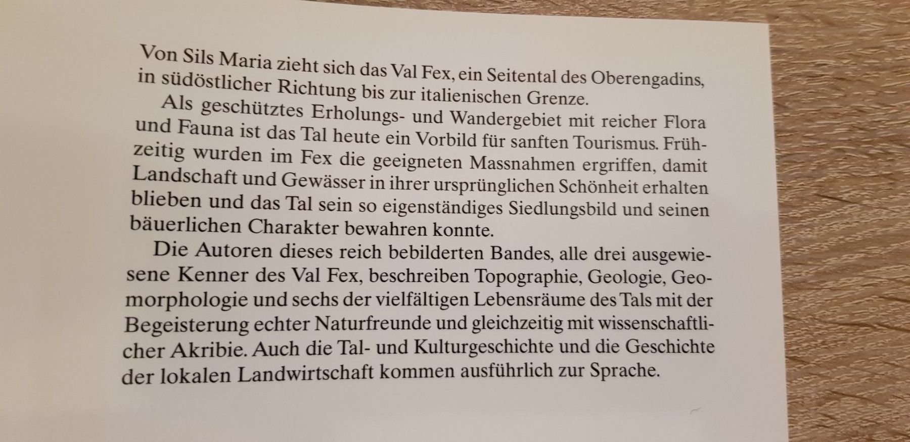 Libri: Val Fex: Ausblick in ein stilles Tal – Nuovo (secondo la descrizione) da Uster venduto da Astral 1