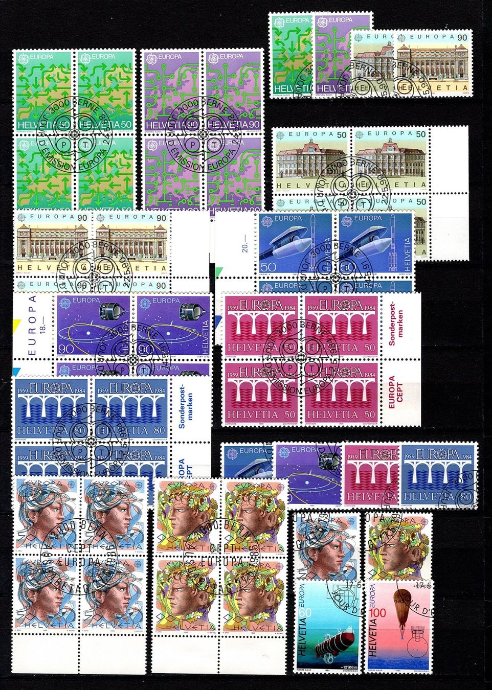 Tutti i francobolli: Europa-Marken (808) – Usato da Burgdorf venduto da blinky01