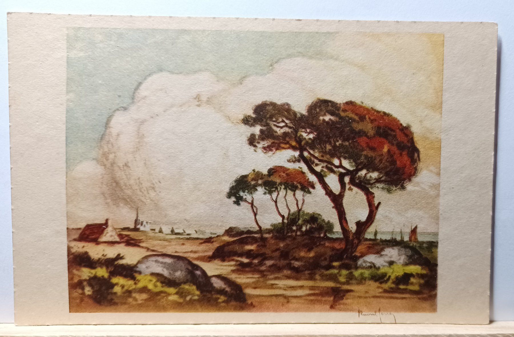 Cartoline postali: Künstlerkarte Landschaft, 1926 – Usato da Aarau Rohr venduto da mgvw