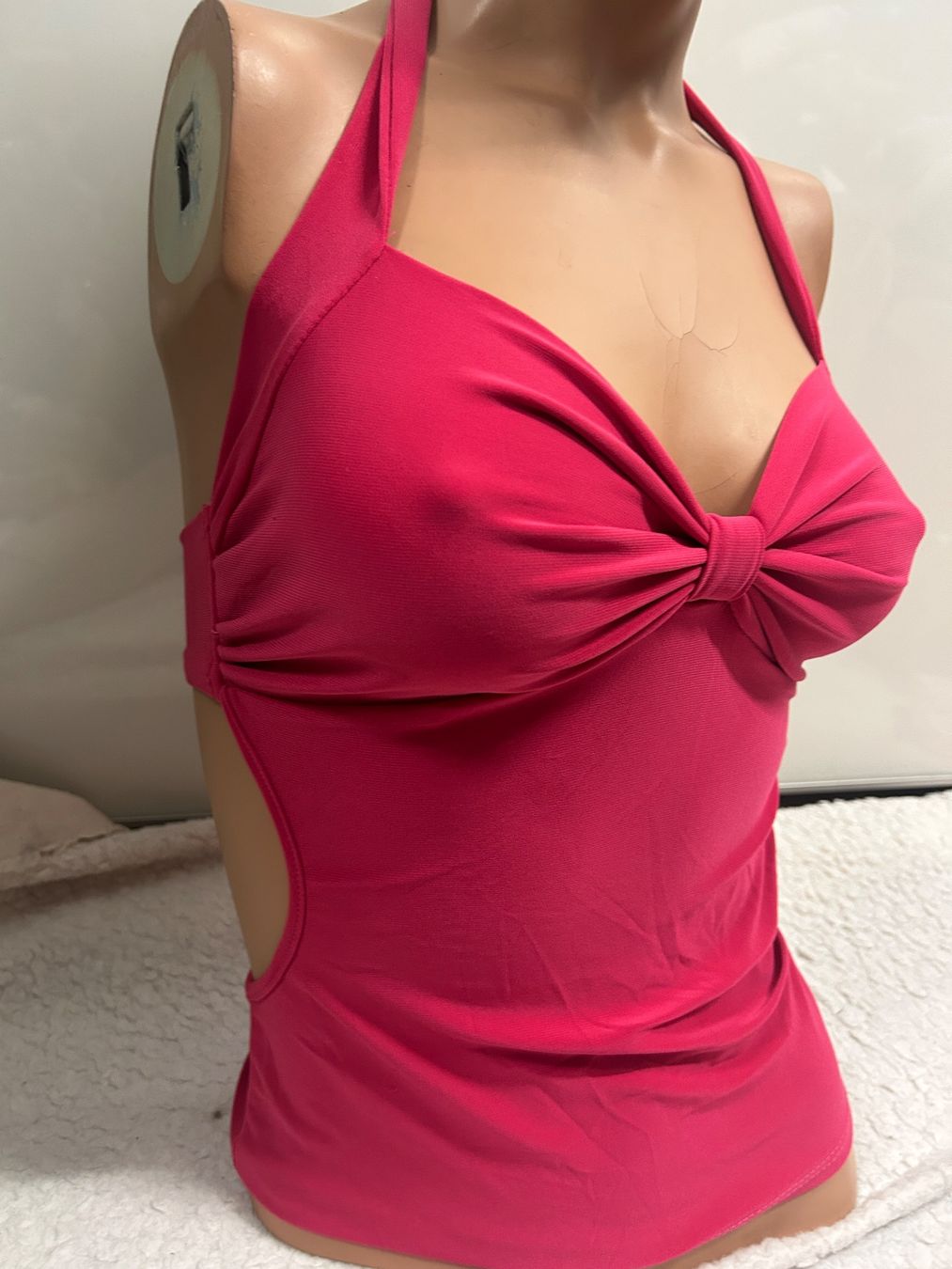 Tops: SEXY TOP NECKHOLDER FUCHSIA GR S NEU – Neu und originalverpackt aus Regensdorf von Spyke55 1