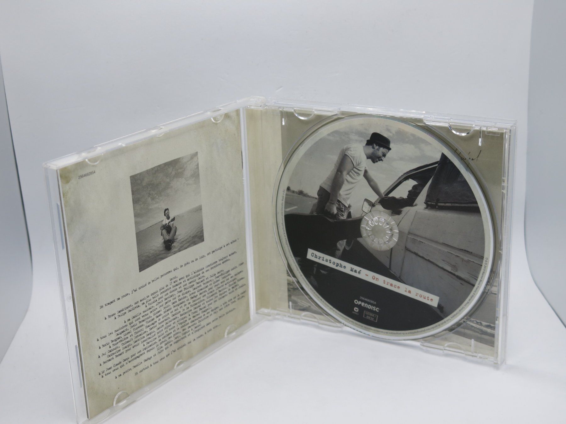 CDs: CD Christophe Mae – On Trace La Route – Gebraucht aus Ernetschwil von luisvonerni 1