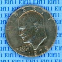 USD___1.00 1978 Eisenhower unz 1 Dollar
