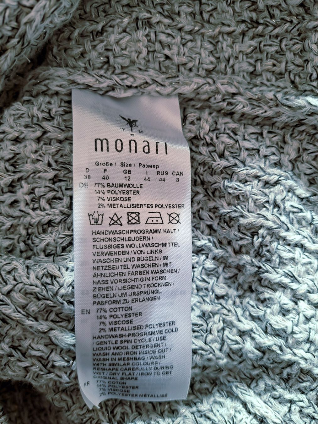Monari Giacche: Tweedblazer von Monari Gr. 38 – Nuovo (secondo la descrizione) da Winterthur venduto da Klaudi15 4