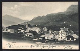 AK Parpan, Ortsansicht, 1907