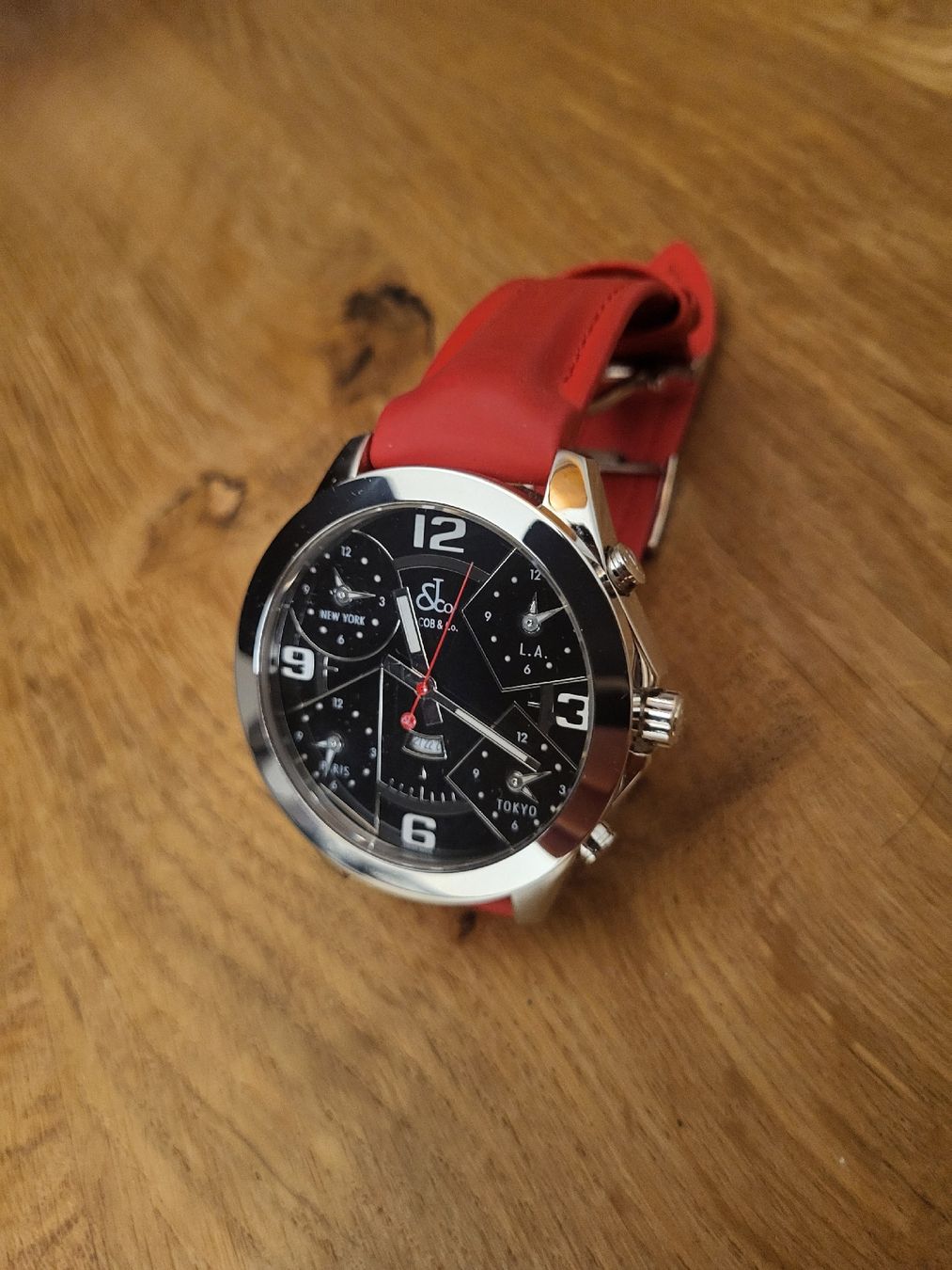 Montres: Jacob & Co. Five Time Zone – D'occasion à Wildberg par McWhisky