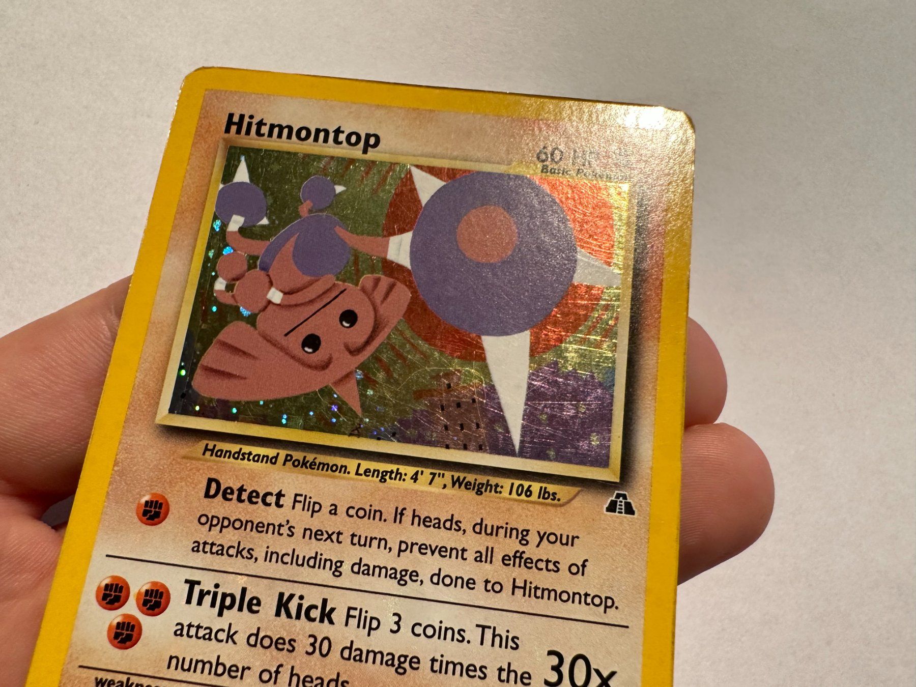 Pokémon Carte collezionabili: Hitmontop holo Neo Discovery EN – Usato da Hagendorn venduto da Pokecollectorch 3