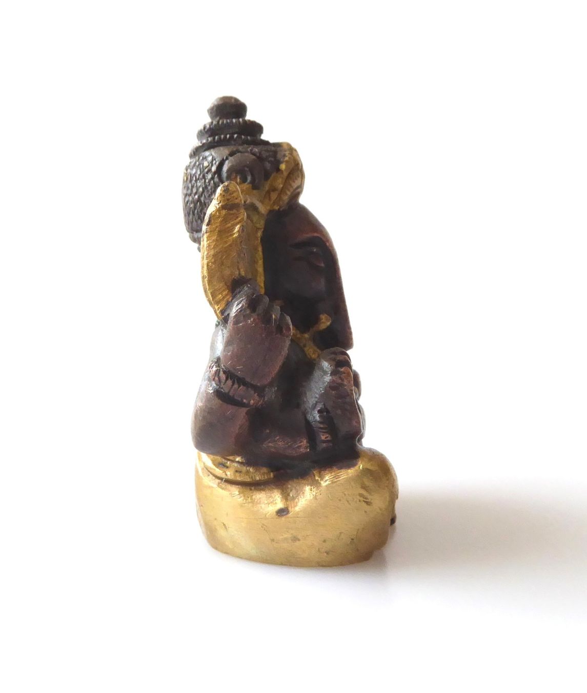 Statuette: Ganesha klein - Messing-Figur – Nuovo e nell'imballaggio originale da Mauren venduto da Yeelen 4
