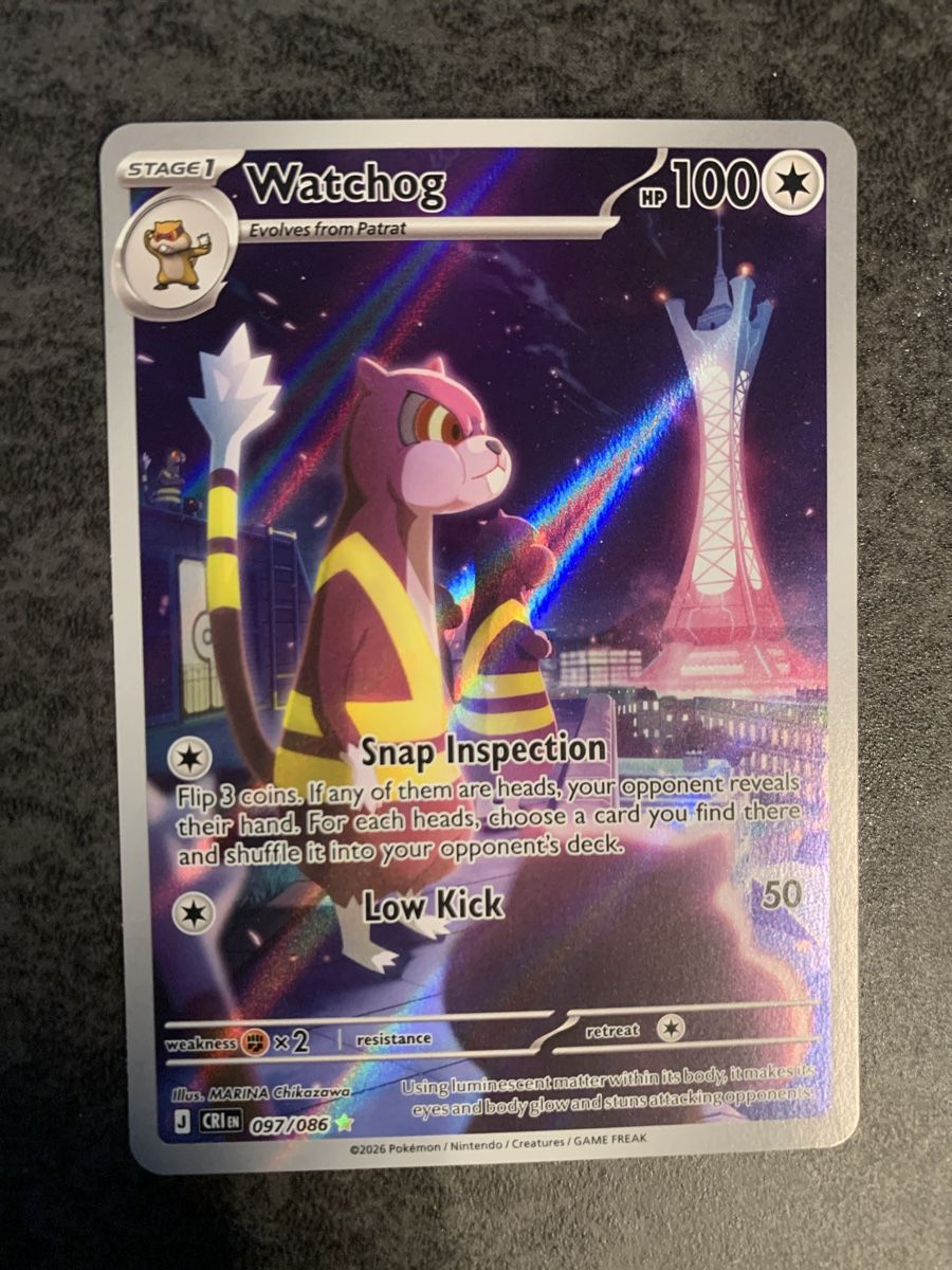 Pokémon Sammelbilder & Trading cards: Watchog IR 097/086 – Neu (gemäss Beschreibung) aus Studen BE von khe_8qkx