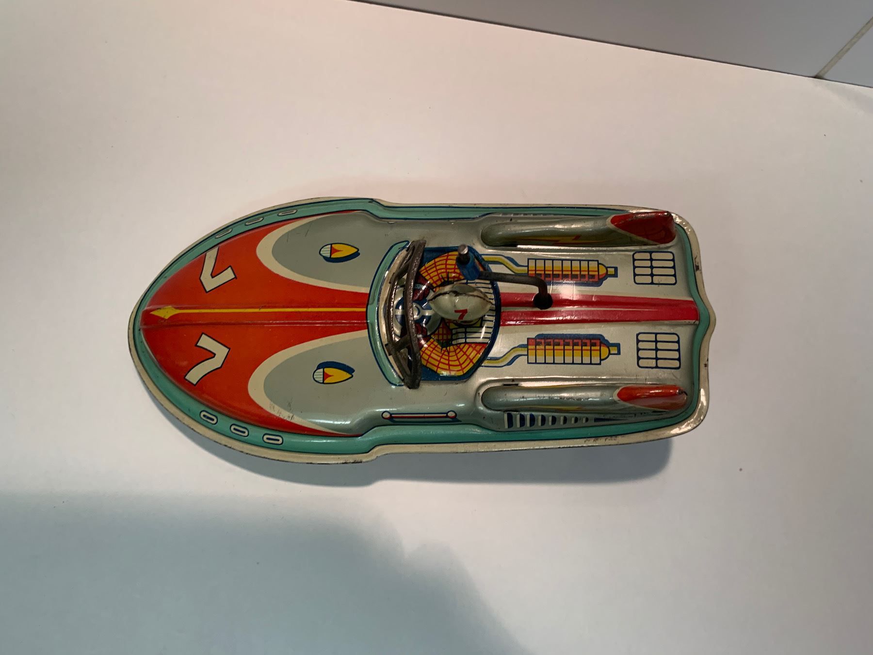 Spielzeuge: Boot Flash Boat Japan Kurbelantrieb i.O.  313 – Gebraucht aus Stäfa von elcondor245 1
