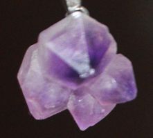Anhänger L-7025 – Brasilien Amethyst Cluster