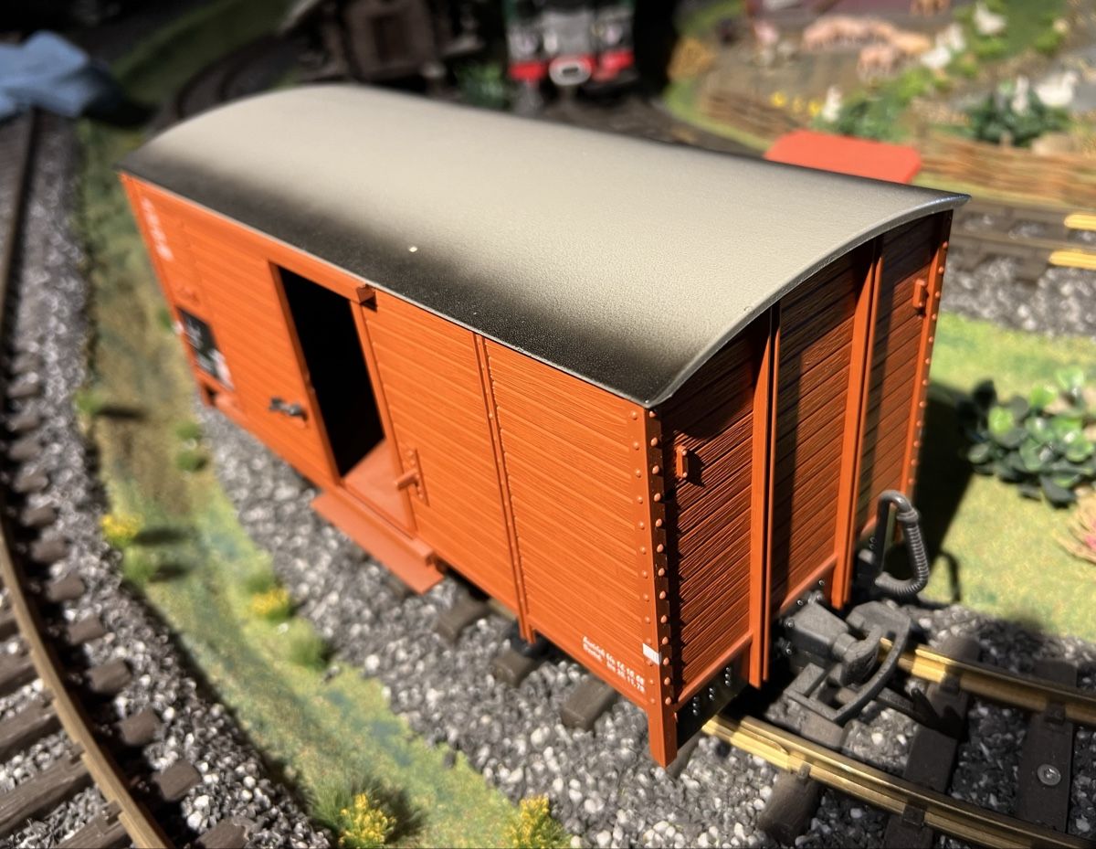 LGB Trains électriques: LGB Güterwagen braun – D'occasion à Opfikon par lsp01 1