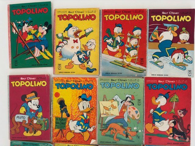 Comics: 12 topolino con rare figurine – Gebraucht aus Davesco-Soragno von kappas 1