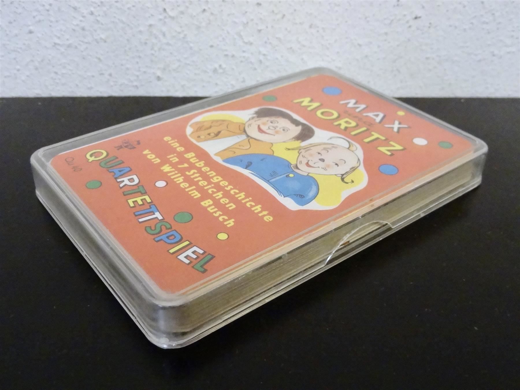 Giochi: schönes altes Quartett MAX UND MORITZ – Usato da Kerzers venduto da wisaundso 1