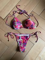 Bikini rot geblümt - 36