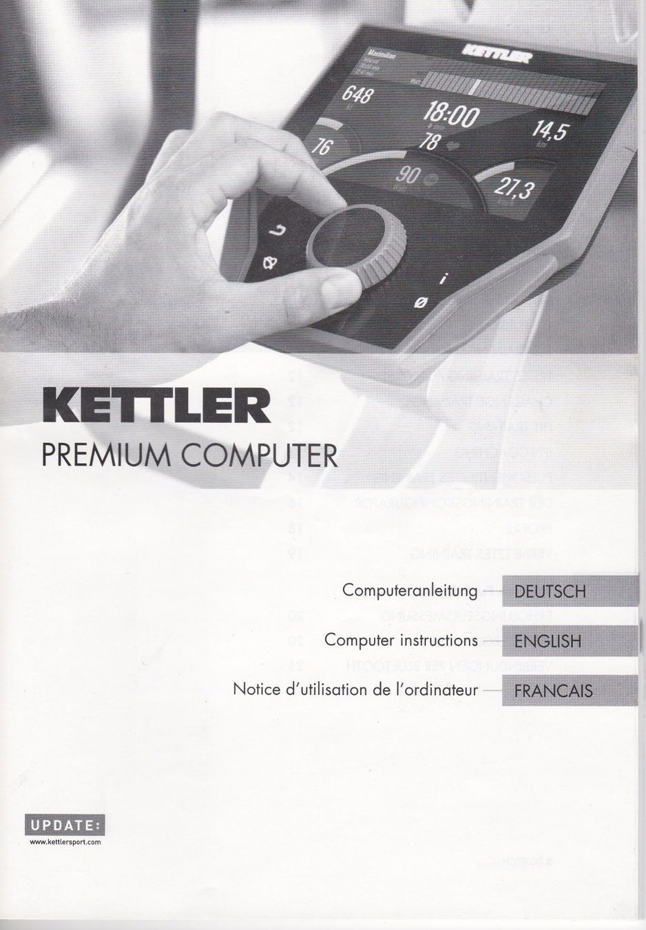 Kettler Hometrainer: Kettler Crosstrainer Ergometer Optima 800 – Usato da Winterthur venduto da Cago99 1