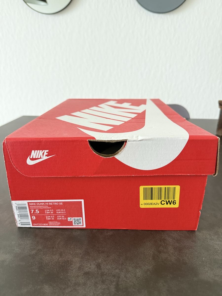 Nike Scarpe da uomo: Nike Dunk hi retro se – Usato da Pully venduto da Afagone 1