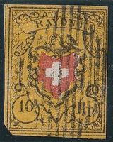Schweiz-RAYON II-ohne Kreuzeinfassung Nr.16 II Befundanzeige