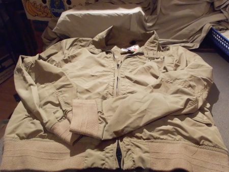 Jacke Grösse XL, Blauer USA, brau/grau Ton
