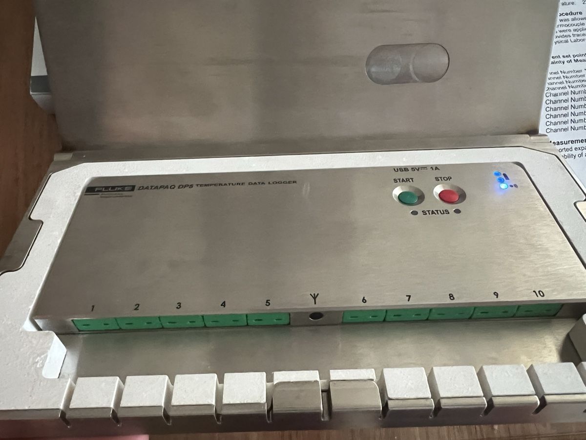 Strumenti musicali: Système Datapaq / Fluke DP5 10 canaux complet – Usato da Basel venduto da La.Bonne.affaire 3