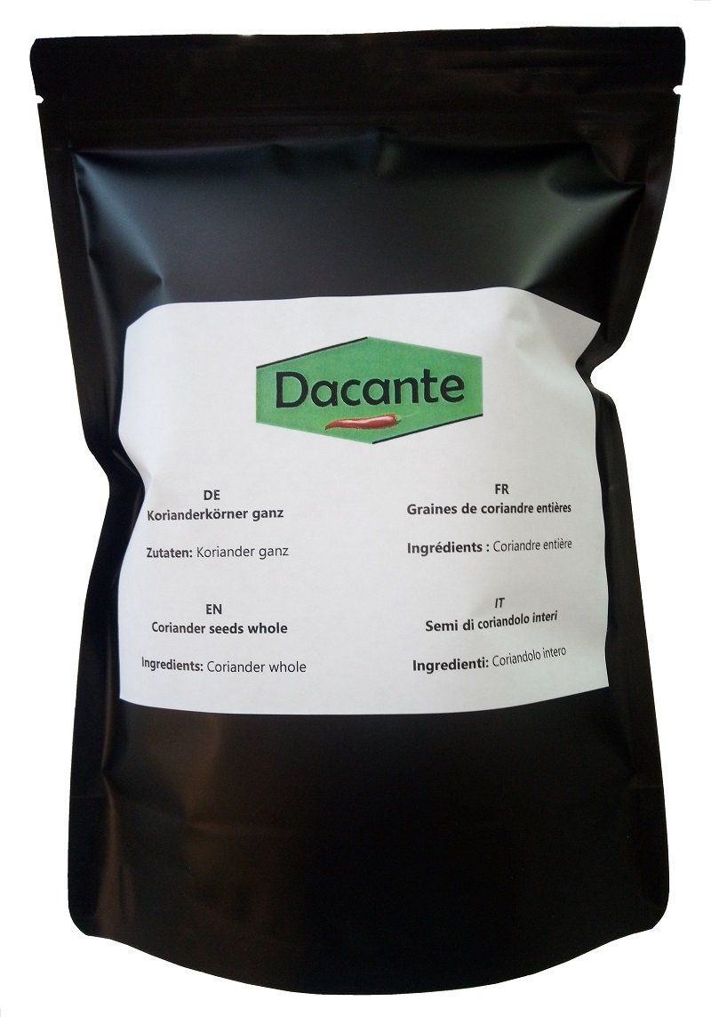 Lebensmittel & Spezialitäten: Dacante Korianderkörner ganz 400 g – Neu und originalverpackt aus Werdenberg von EXAStoreGmbH 1