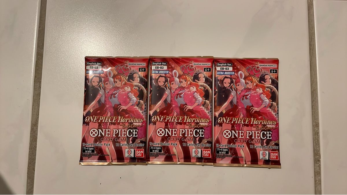 Bandai Carte collezionabili: One Piece Heroines Edition Booster - 3 Packungen! – Nuovo e nell'imballaggio originale da zuchwil venduto da Niki_HDx