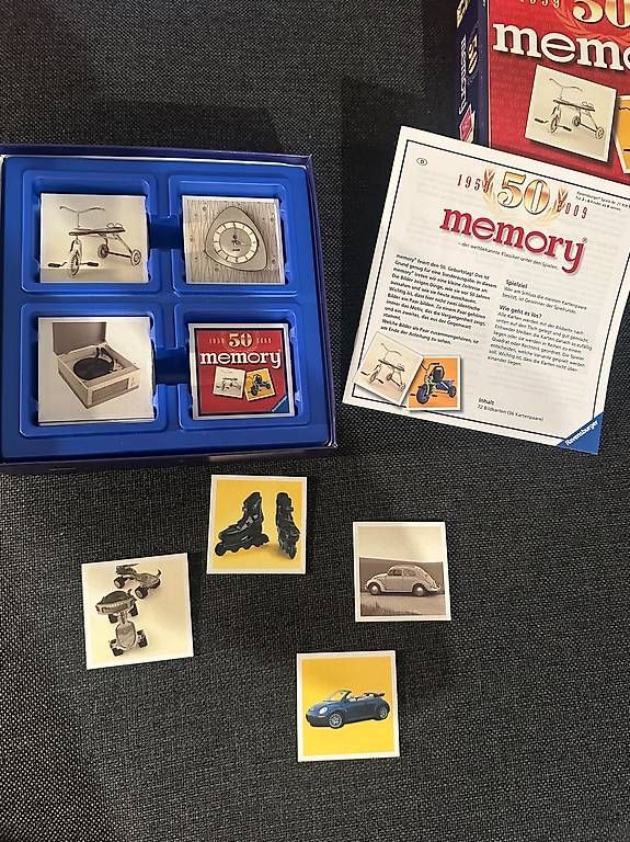Ravensburger Spiele: Memory 1959 - 2009 – Neu (gemäss Beschreibung) aus Zürich von Faetze0 1
