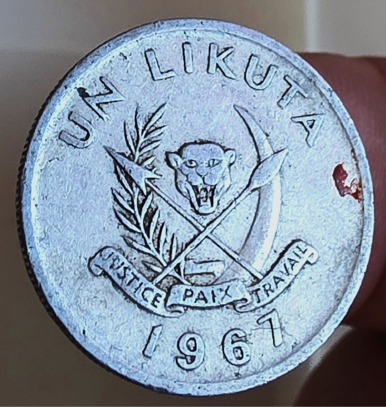 Tutti le monete: CONGO 1 LIKUTA 1967 – Usato da winterthur venduto da CoinPassion