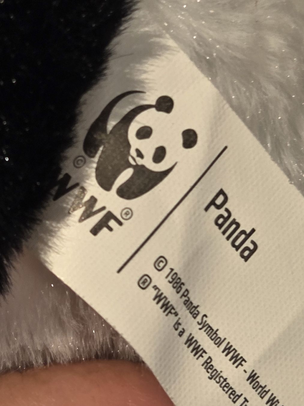 WWF Giocattoli: Panda, Bär, Plüschtier 23 cm  hoch – Usato da Frauenfeld venduto da Schenken-mit-Herz 2