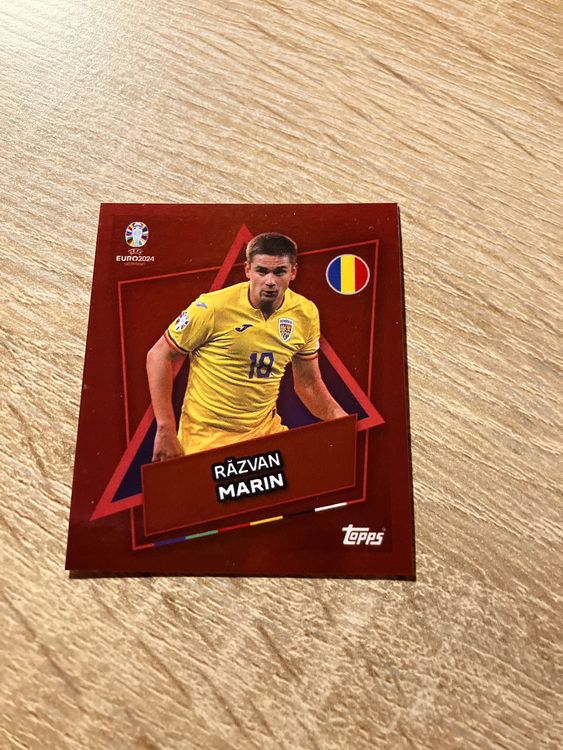 Topps EM 2024 ROM SP Marin CH Version ohne Unterschrift (Neu (gemäss ...