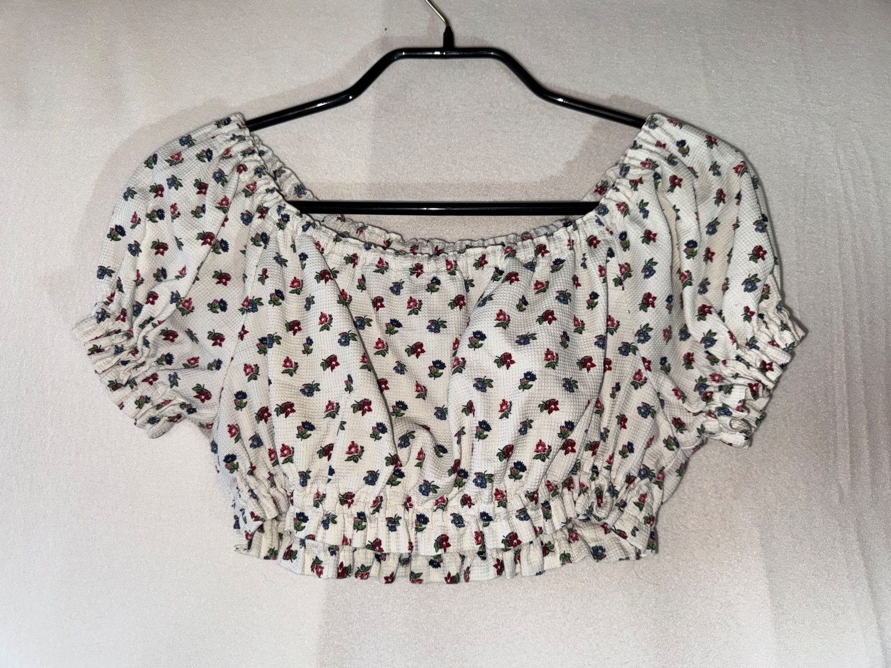 Top: Sommerliches Oberteil Top Ca. Gr. S – Usato da Grosswangen venduto da second_hand_dress