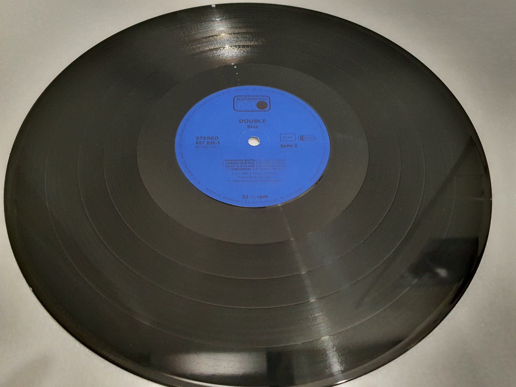 Dischi in vinile: Double – Blue – Usato da Uster venduto da Vinyl-Leidenschaft 4