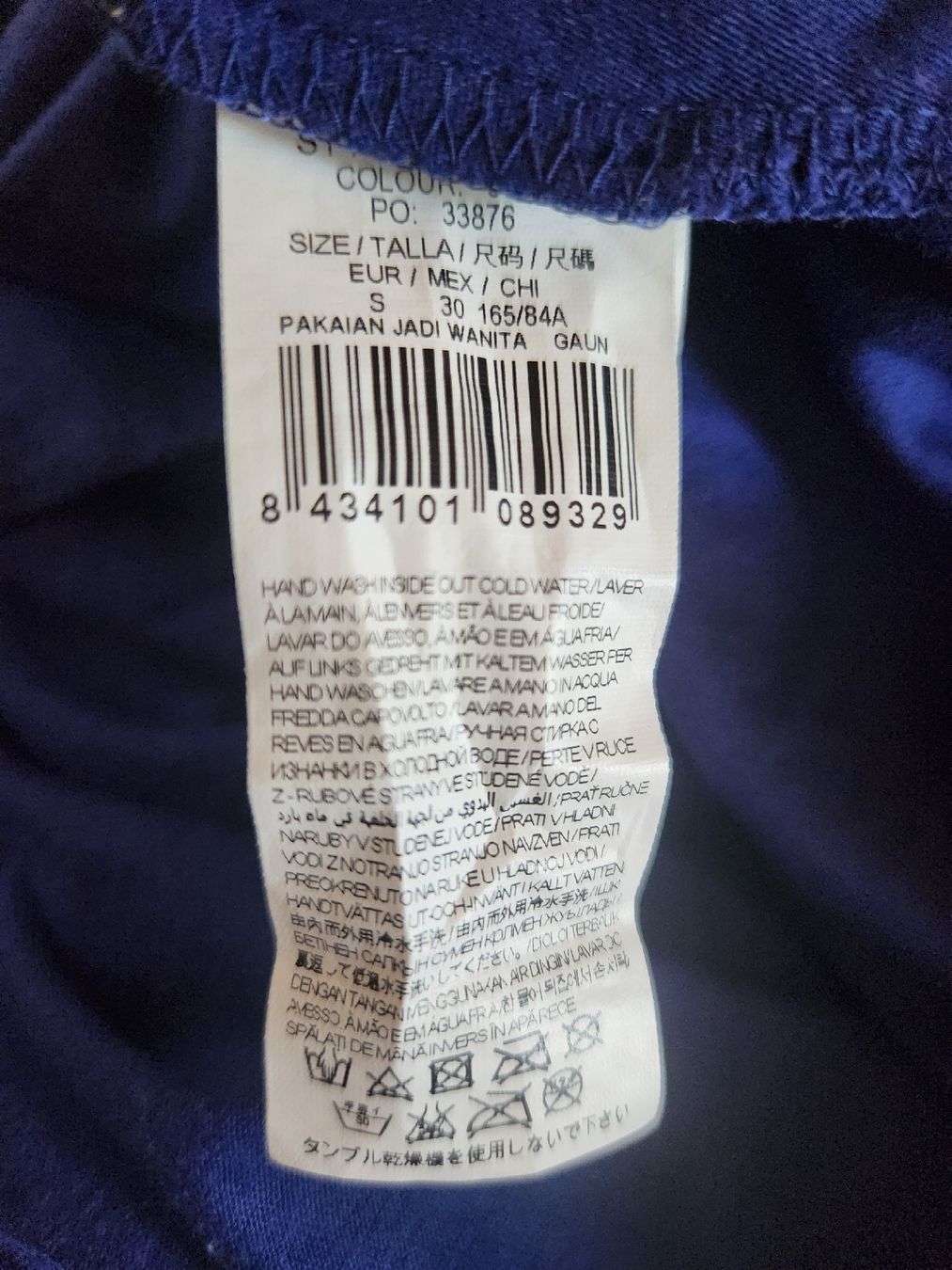Desigual Robes: Robe Desigual bleue imprimée taille S  – D'occasion à Niedergösgen par Eva2410 5