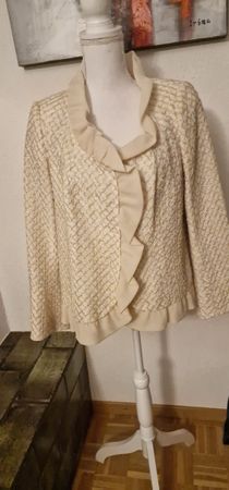 Saint-Phil 100% Seidenjacke, Grösse 42, Made in Austria