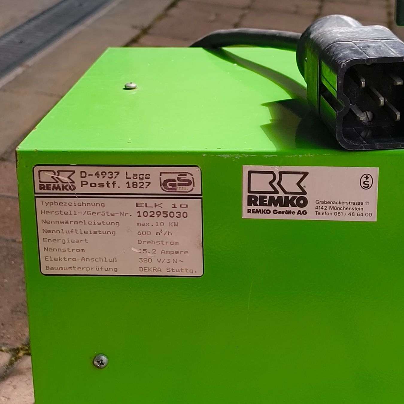 Radiatori: Elektro-Heizgerät Remko ELK 10 – Usato da Pratteln venduto da mattia51 1