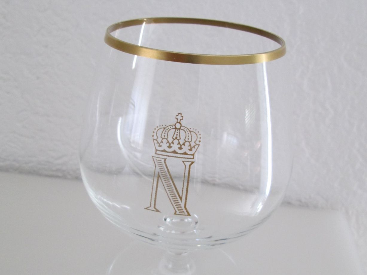 Bicchieri: 5  Napoleon Cognac oder Brandy Gläser mit Goldrand – Usato da Movelier venduto da ddomenika 3