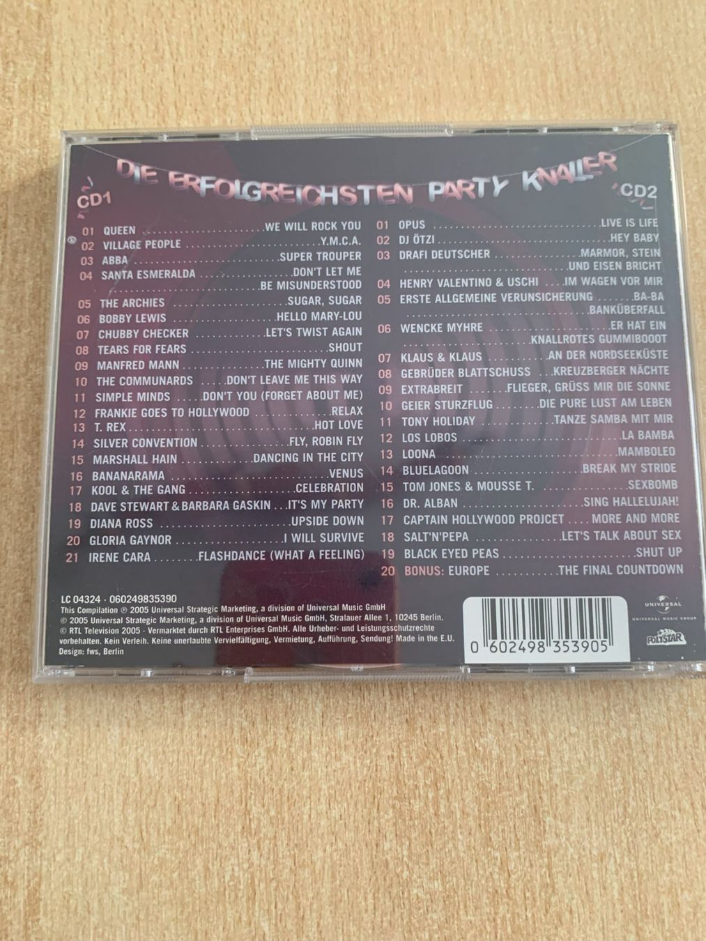 CD: Die Ultimative ChartShow Party Knaller (Doppel-CD) – Usato da Reinach BL venduto da con_ync2 1
