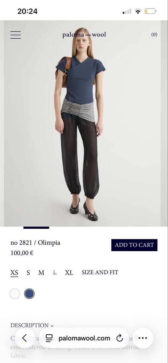 Top: Paloma wool top in S – Usato da zürich venduto da schmid1234 1