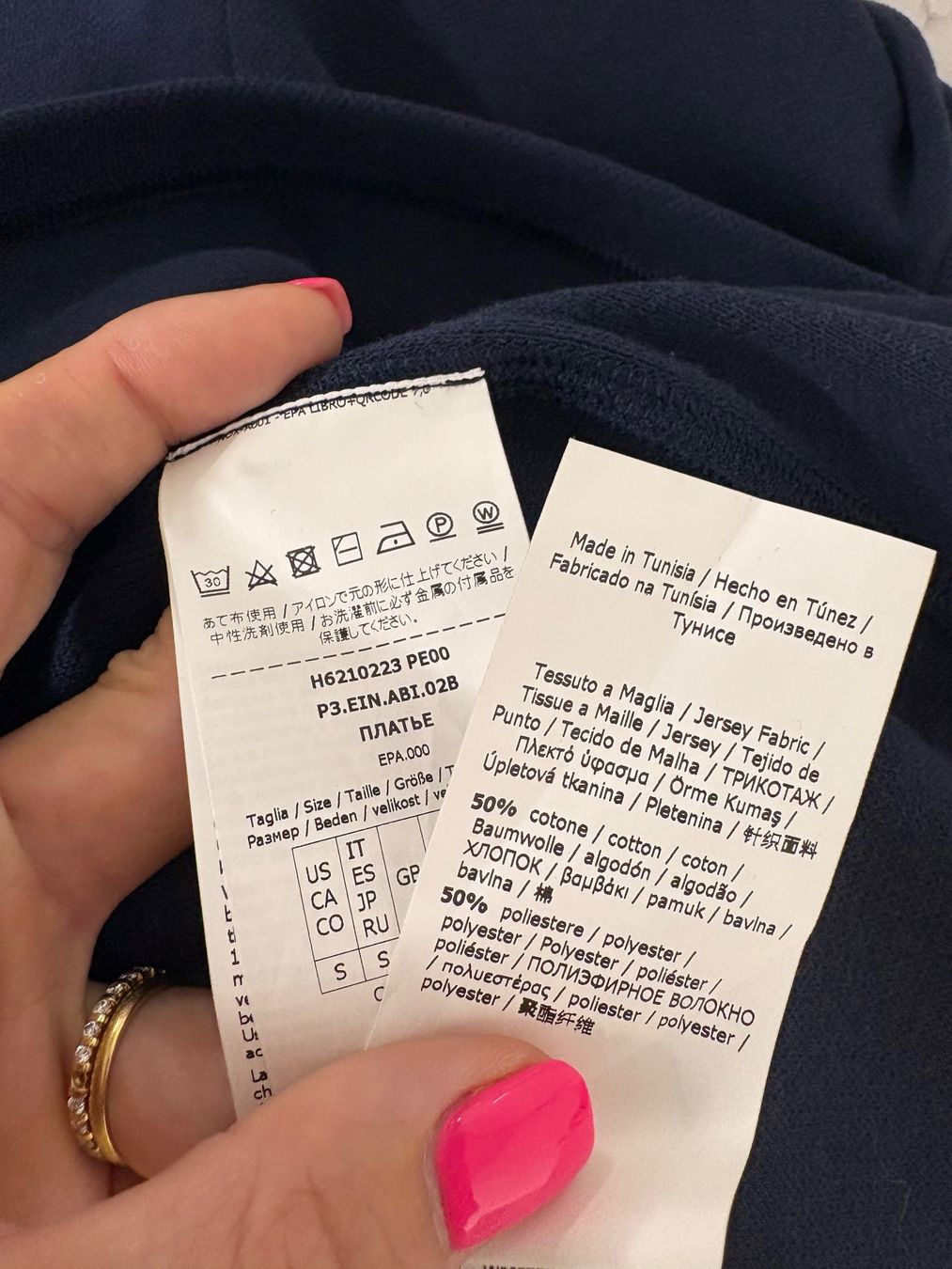 Vestiti: Max&Co Midikleid Kleid kurzarm Ankerknöpfe blau S – Nuovo (secondo la descrizione) da Regensdorf venduto da secondchancefashion 5