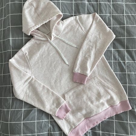 Hoodie, Grösse M, Pastellrosa