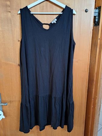 Schwarzes Jersey Kleid von S.Oliver - Gr. 46