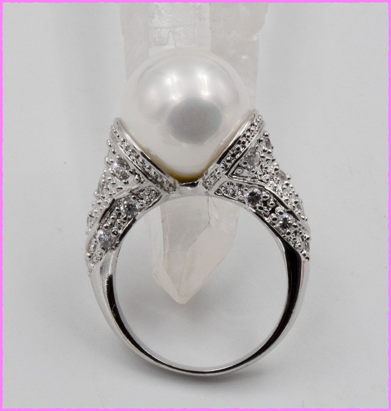 Anelli: Muschelkern Perlen Ring – Nuovo e nell'imballaggio originale da Oberglatt ZH venduto da Diamond-Girl 2