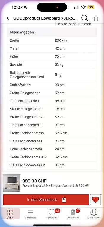 Mobili TV: Lowboard  – Usato da Wohlen AG venduto da Ar_gu 4