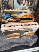 Pizzeria Stone Schamottstein-Backplatte neu