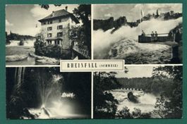 Rheinfall, 4 Ansichten, ungelaufen, ca. 1955