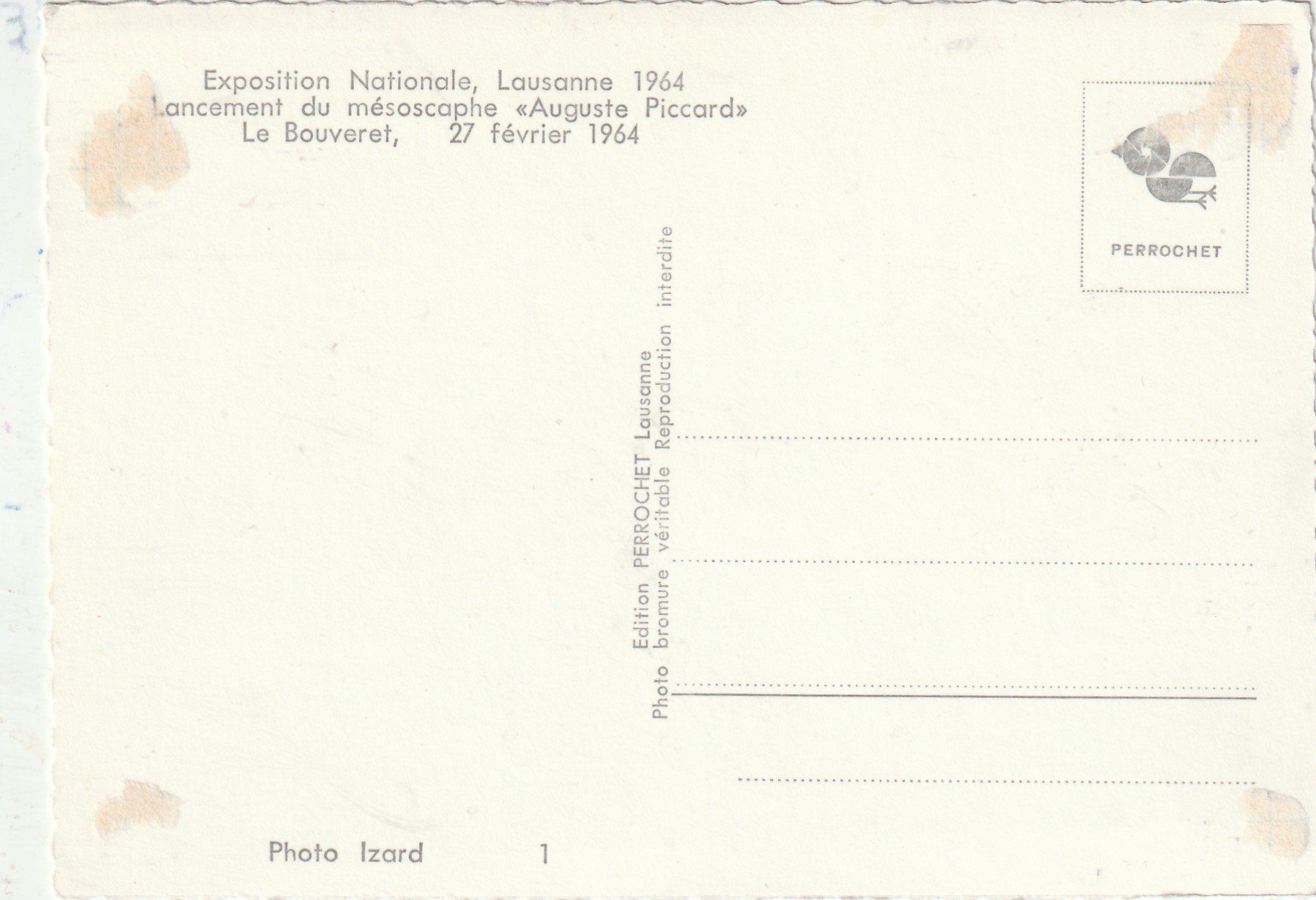 Cartoline postali: EXPO Lausanne 1964 – Usato da Lumbrein venduto da made02 1
