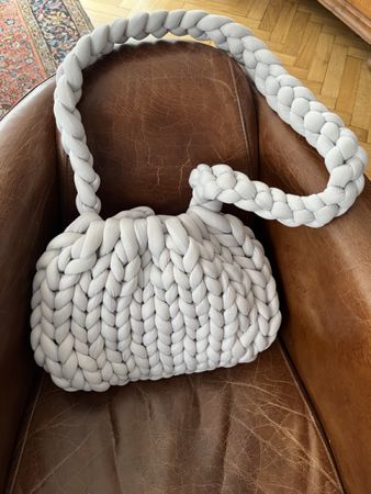 Originelle Handtasche „gehäkelt“ toller Zustand