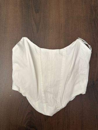 Damen Korsett weiss Grösse S Bershka guter Zustand