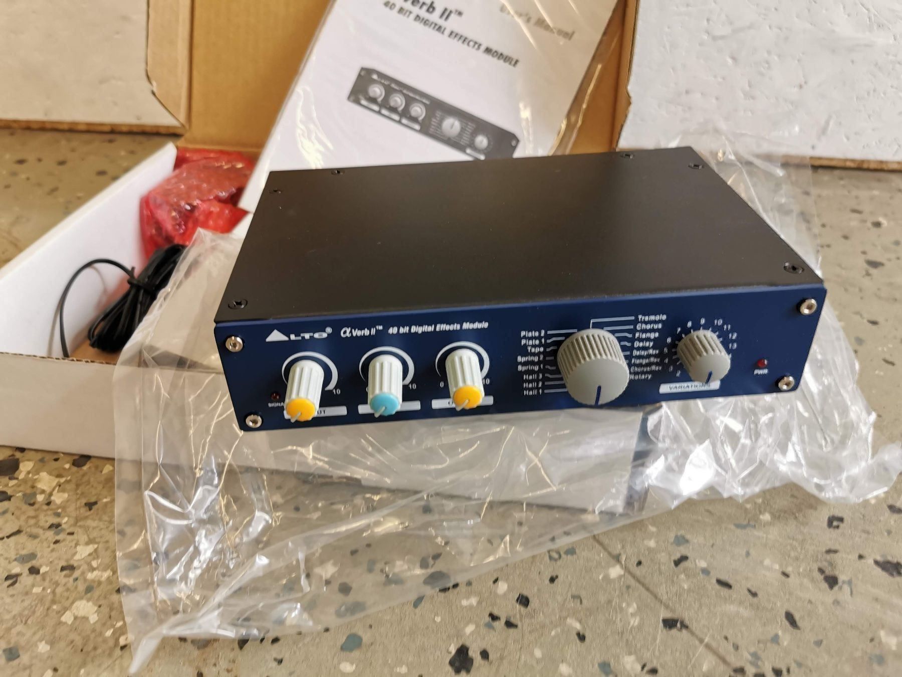 Console di mixaggio: Alto Verb II 40 Bit Digital FX Module – Usato da Neuhausen venduto da PBMG