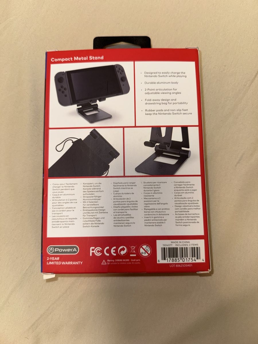 Nintendo Autres décorations & accessoires: Nintendo Switch Ständer Neu – Neuf avec emballage d'origine à Sins par leg_btm7 1