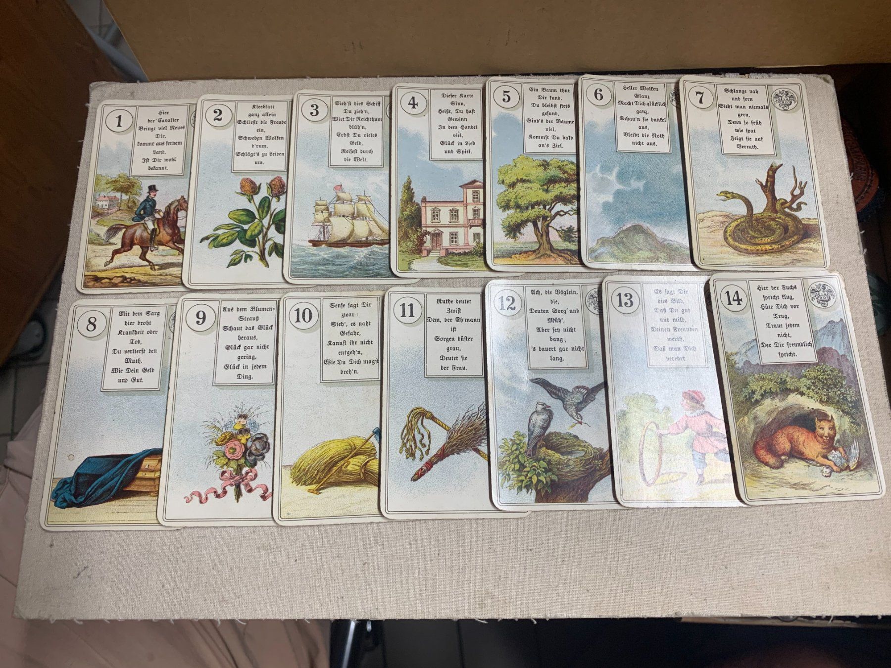 Giochi: Alte Spielkarten - Vecchie carte da gioco. – Usato da Sorengo venduto da 74in 6